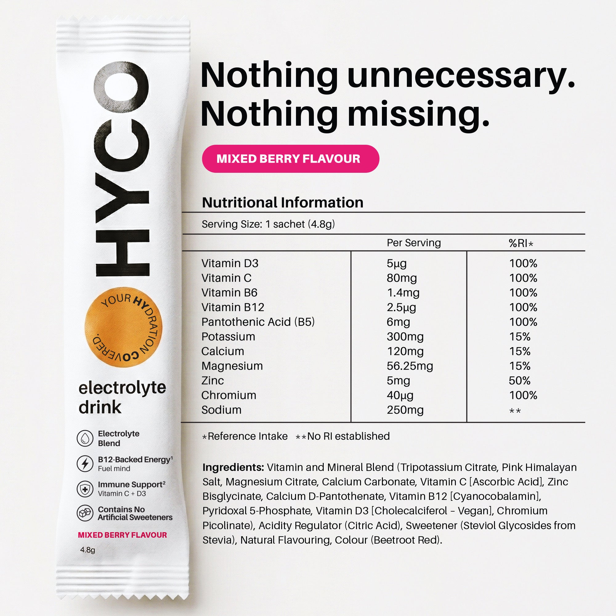 HYCO Mixed Berry Pouch